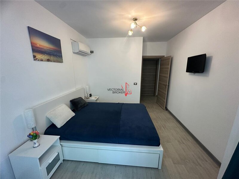 Navodari, Alezzi Beach Resort, apartament de 3 camere cu vedere la mare, complet mobilat si utilat