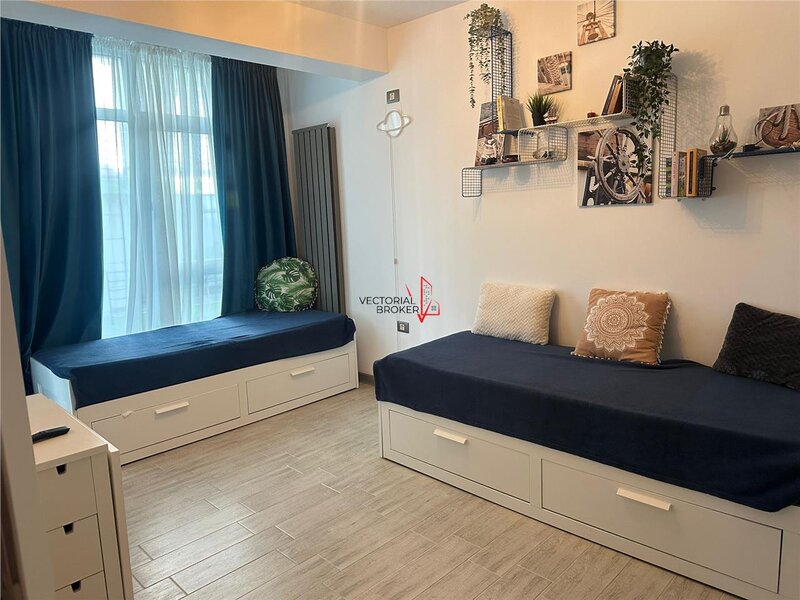 Navodari, Alezzi Beach Resort, apartament de 3 camere cu vedere la mare, complet mobilat si utilat